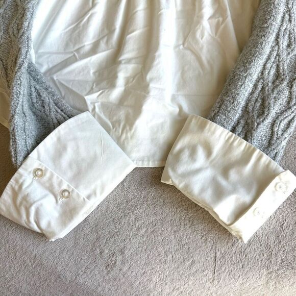 NWOT Maeve by Anthropologie Cable Knit Layered Sweater - Picture 9 of 13